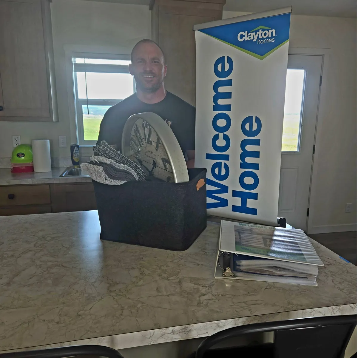 BRANDON B. welcome home image