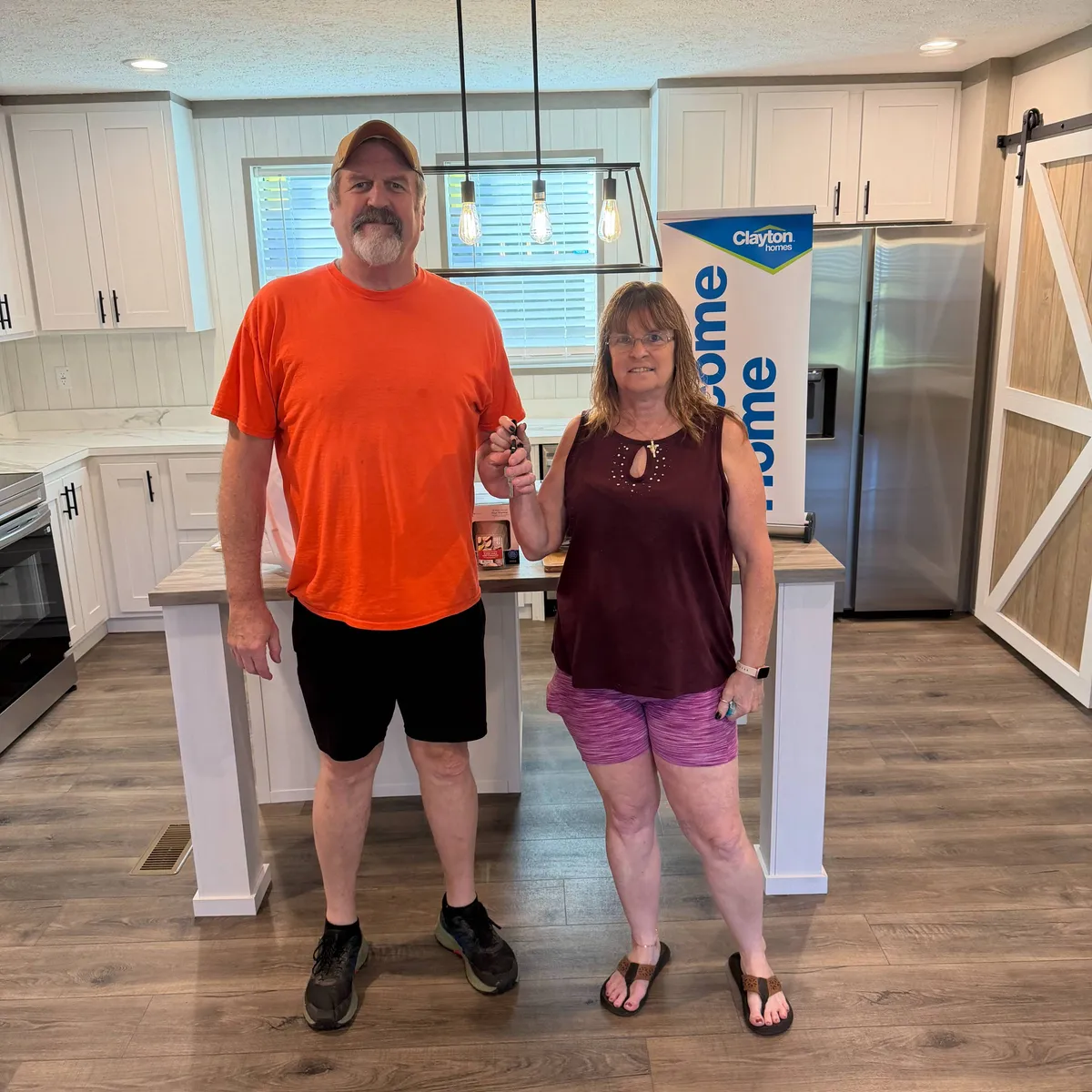 WILLIAM H. welcome home image