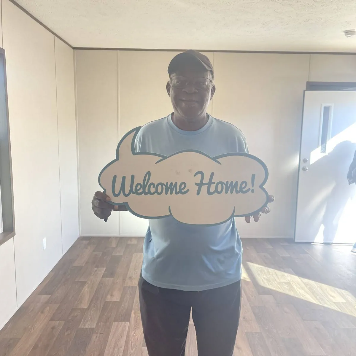 Anthony R. welcome home image