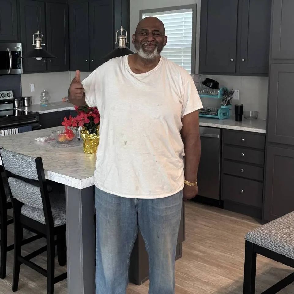 LARRY P. welcome home image