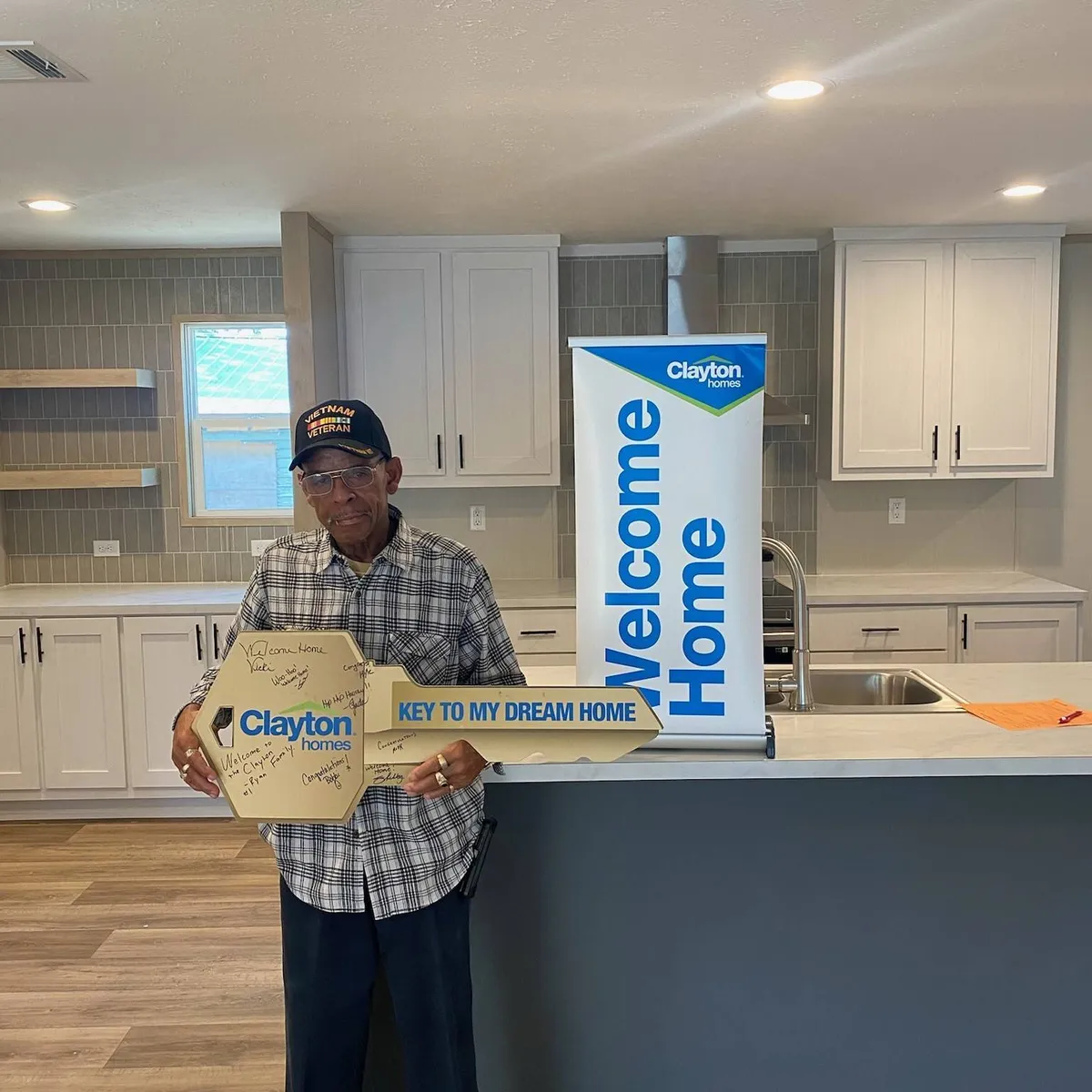 Joseph B. welcome home image