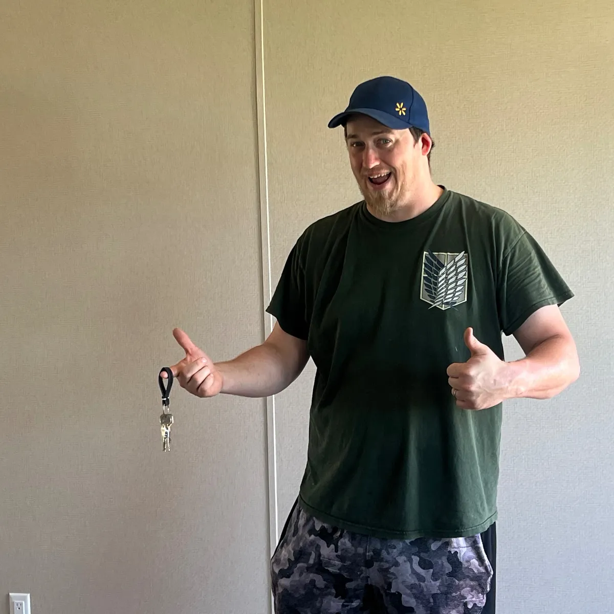 RYAN M. welcome home image