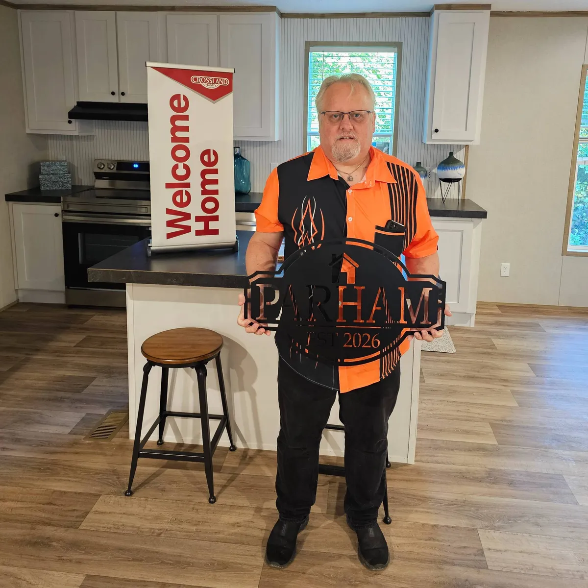 JUSTIN P. welcome home image