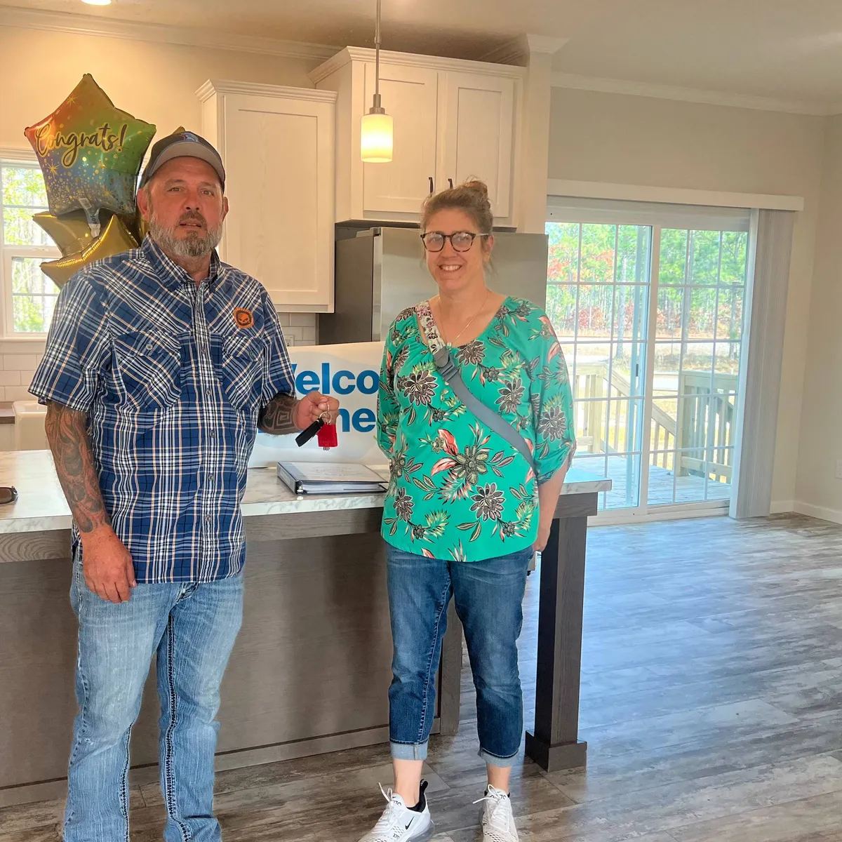 Franklin Y. welcome home image