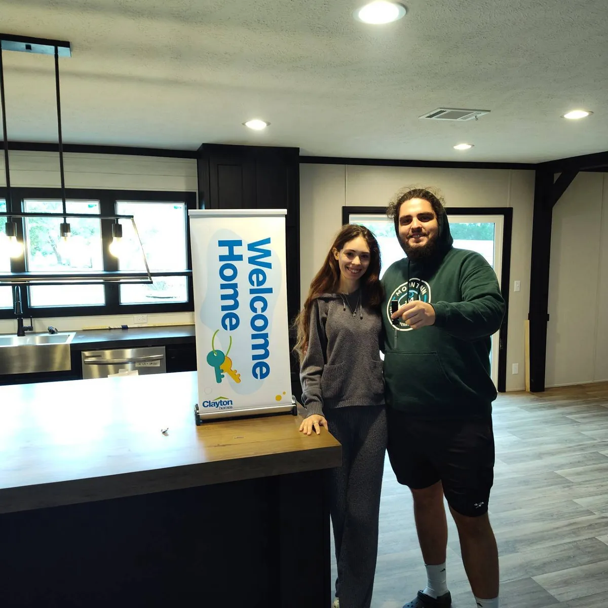 Zachary L. welcome home image