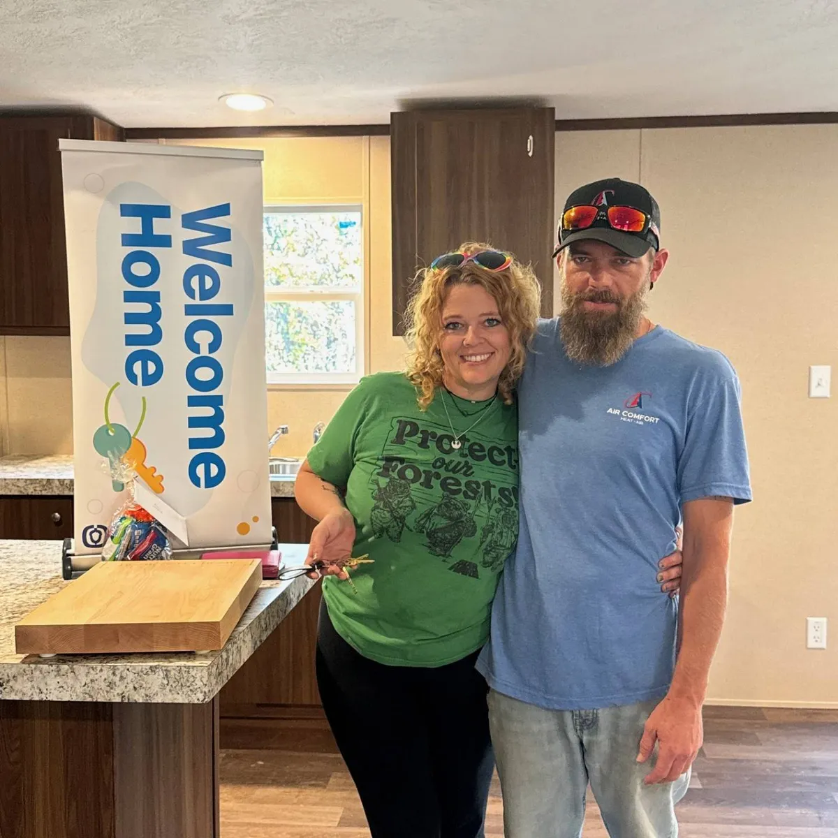 AMANDA A. welcome home image