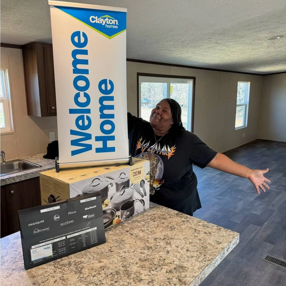 Keysha T. welcome home image