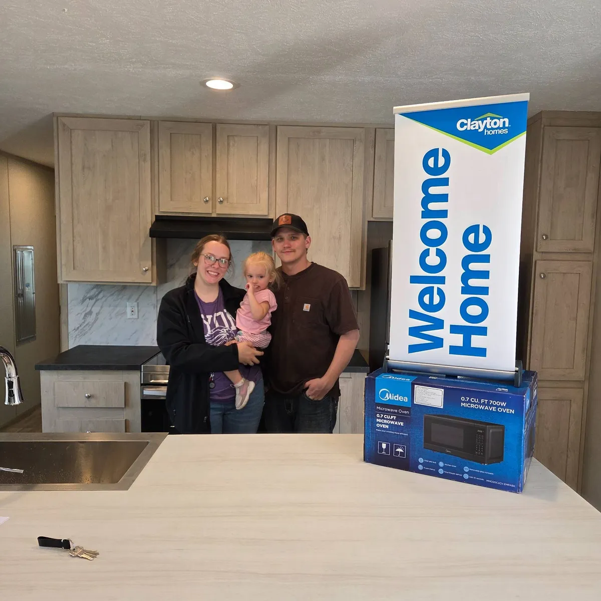 JOSHUA C. welcome home image