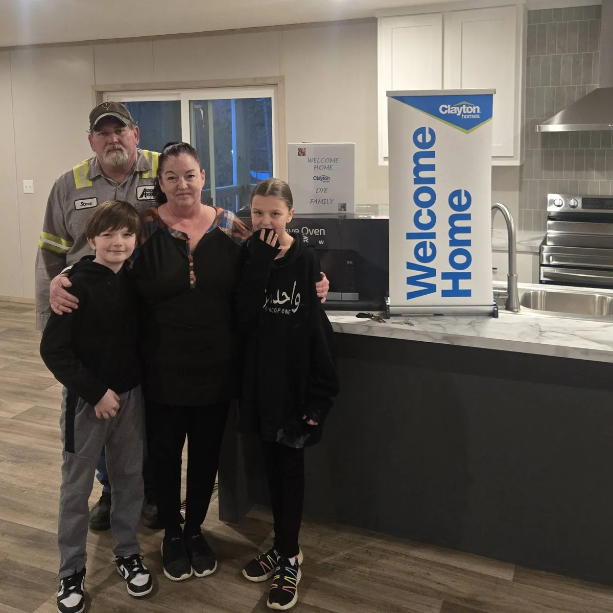 Steven D. welcome home image