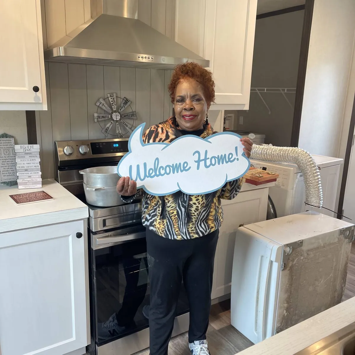 HATTIE T. welcome home image