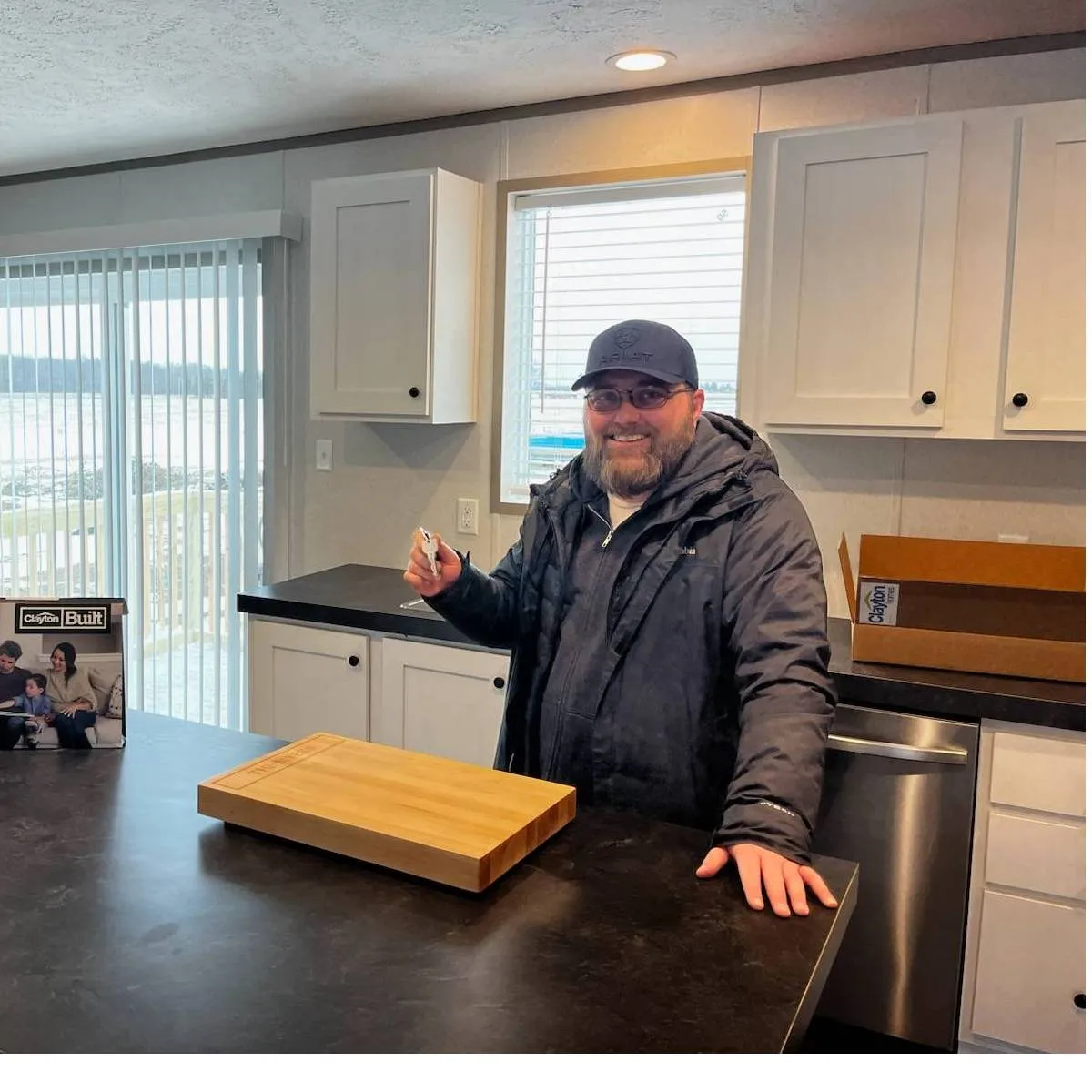 CHRISTOPHER M. welcome home image