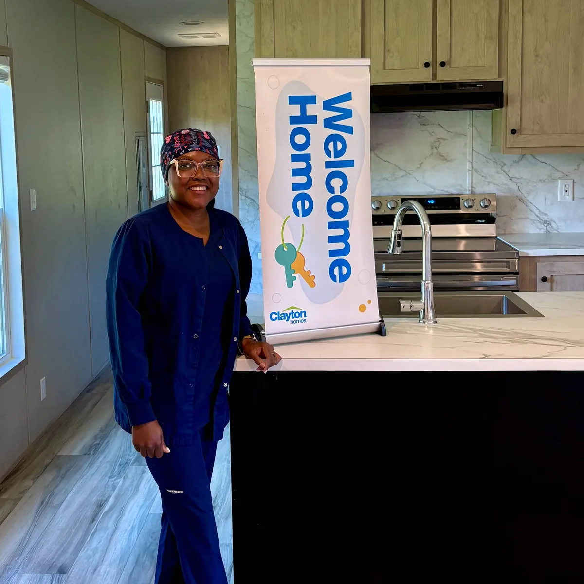 Monesha S. welcome home image
