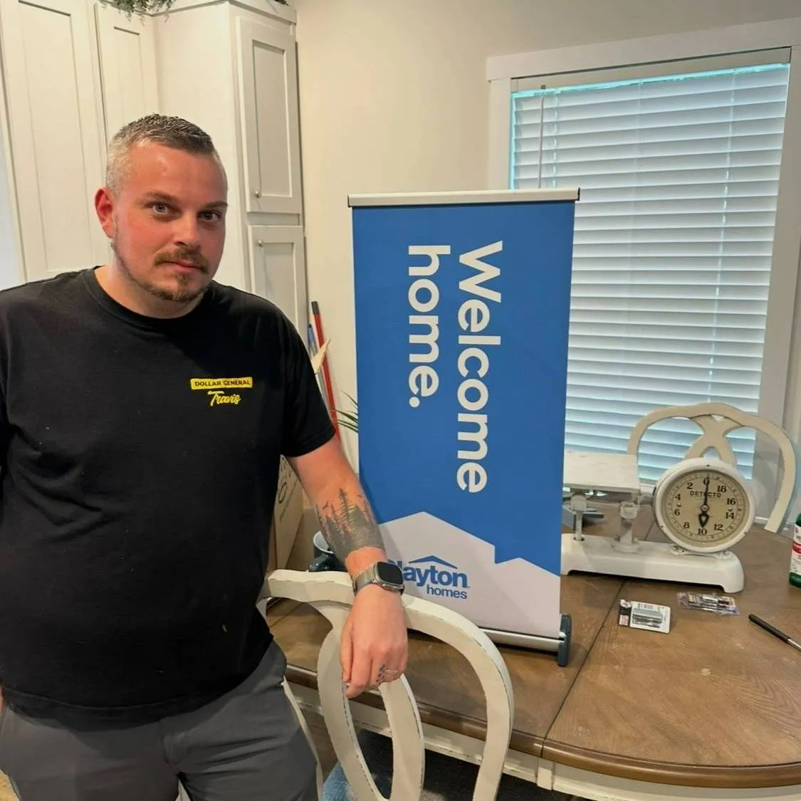 TRACE M. welcome home image