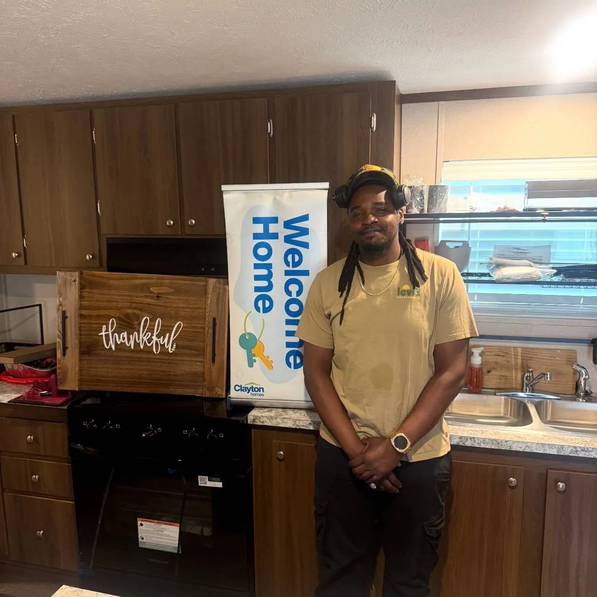 JERMAINE M. welcome home image