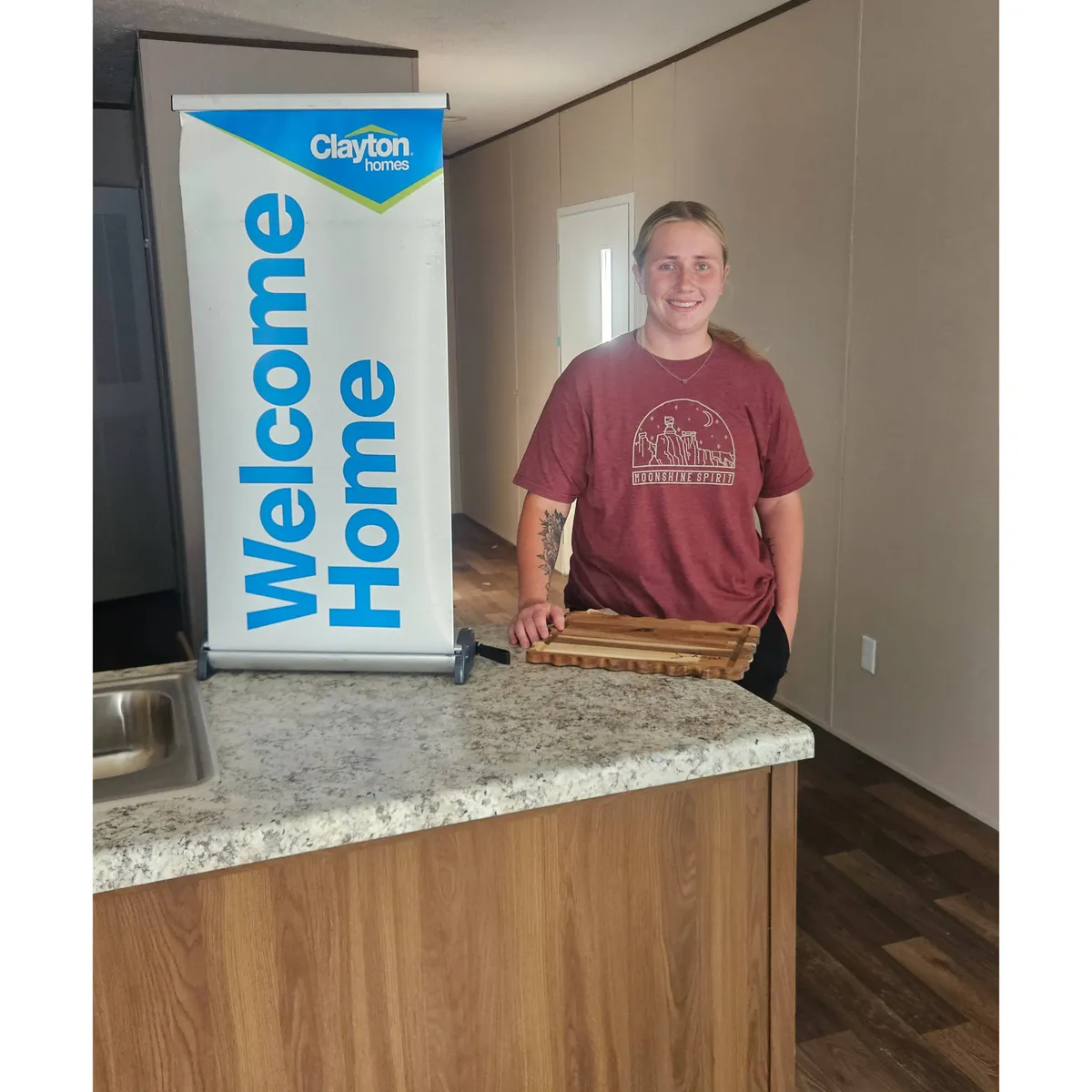 JAYCIE S. welcome home image
