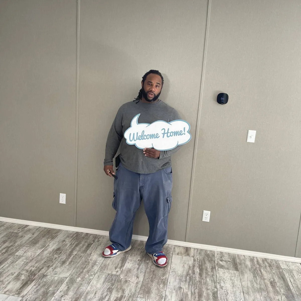 TERRELL H. welcome home image