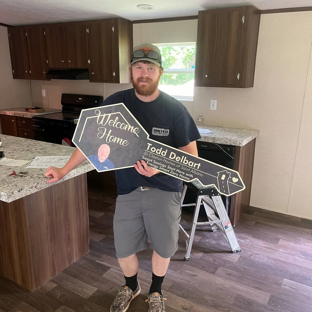 CHARLES W. welcome home image