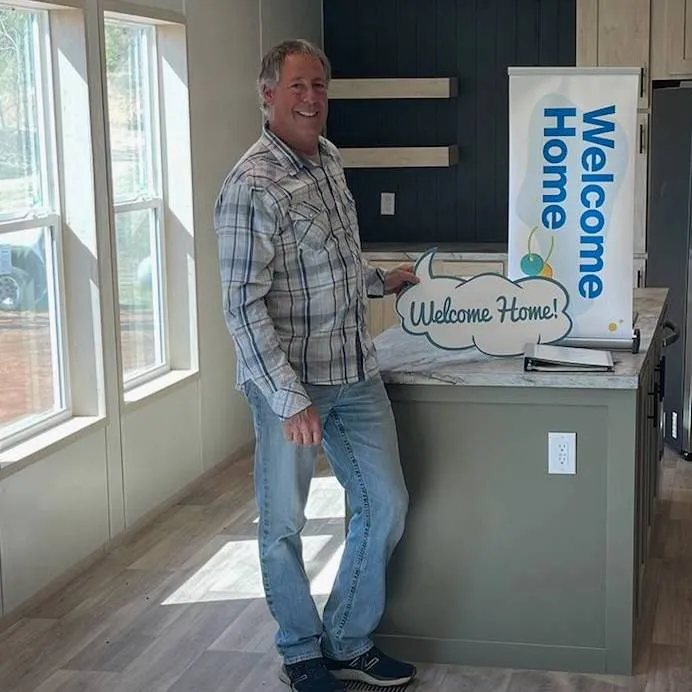 THAYER D. welcome home image