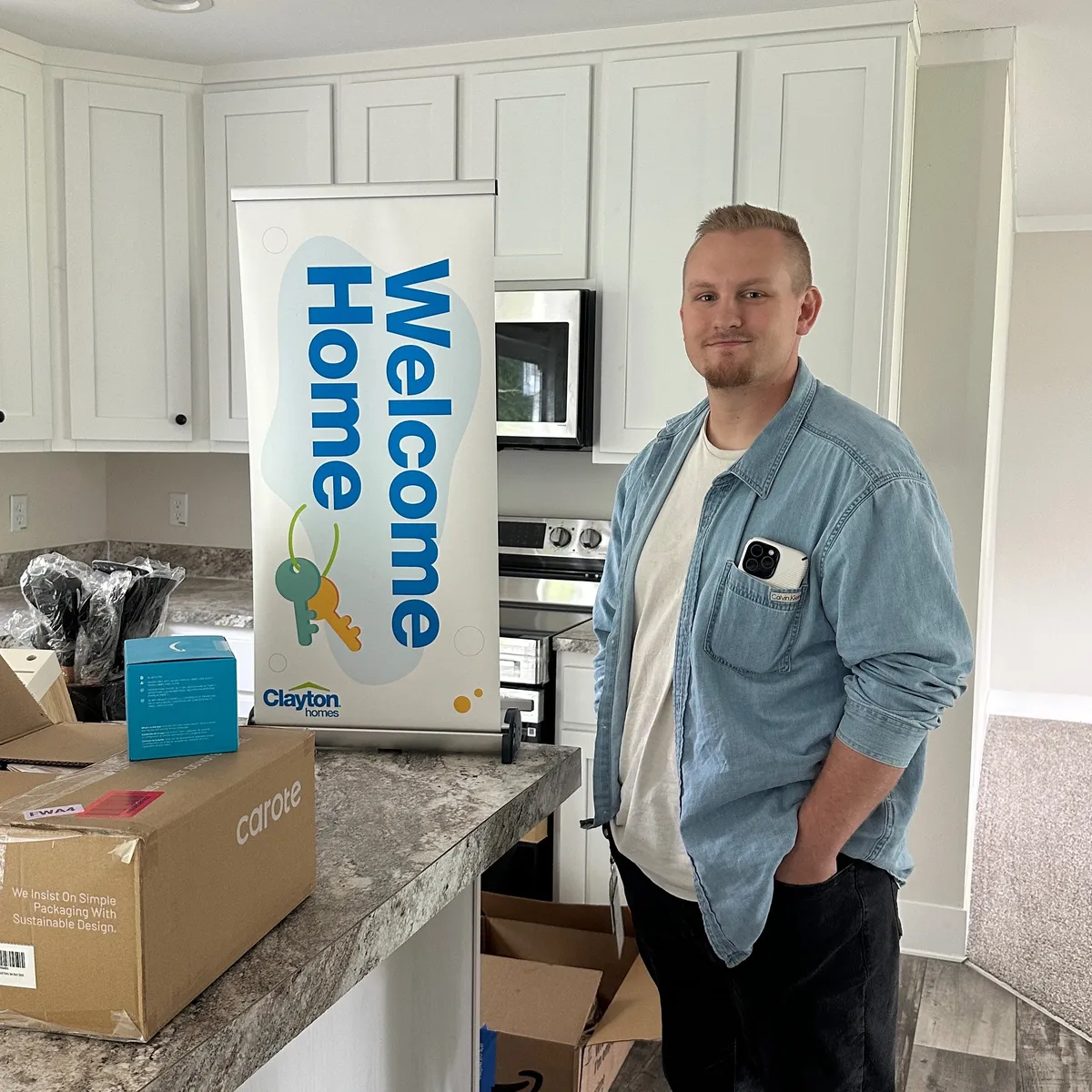 CHRISTIAN S. welcome home image