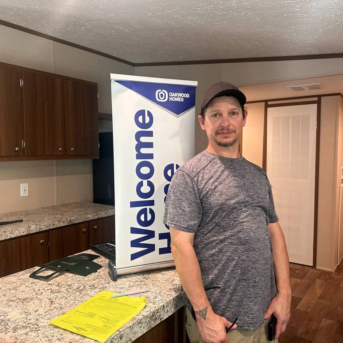 DONALD W. welcome home image