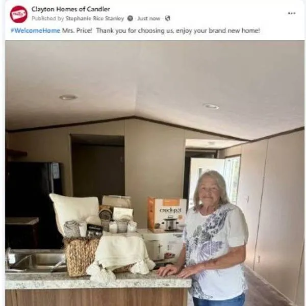CAROLYN P. welcome home image