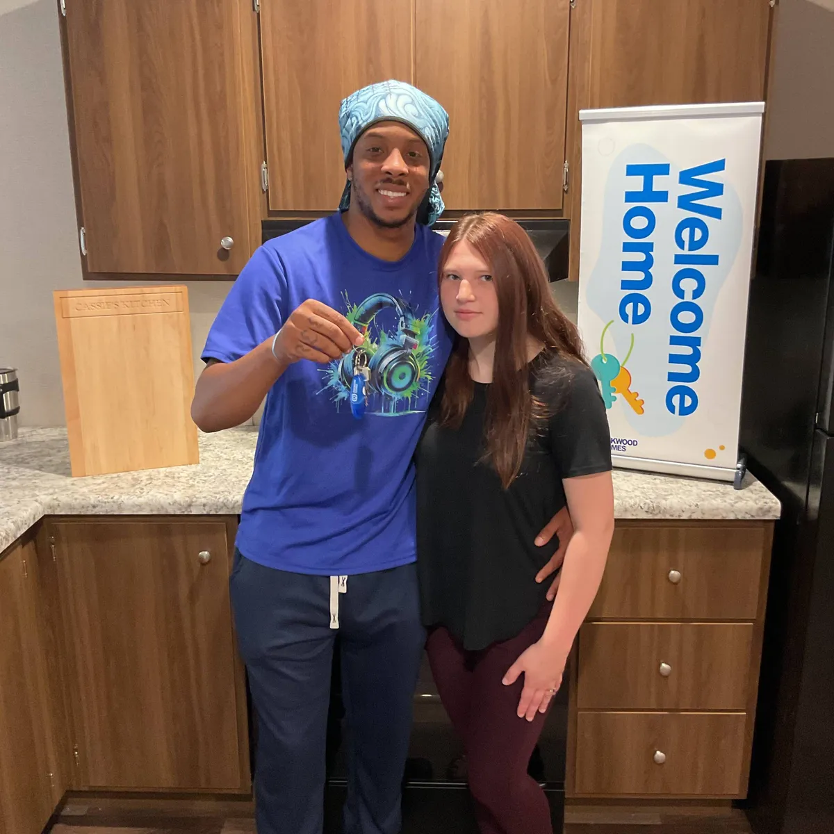 CASSIE H. welcome home image