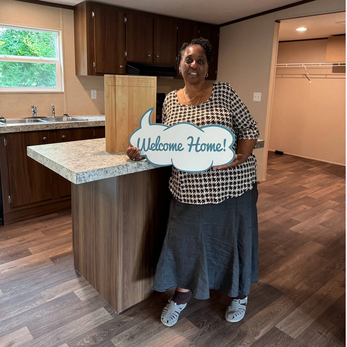 Cheryl W. welcome home image