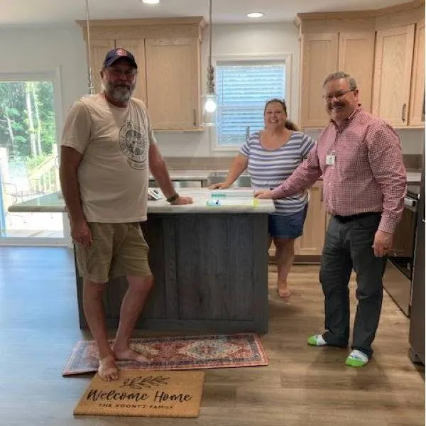 Aaron K. welcome home image