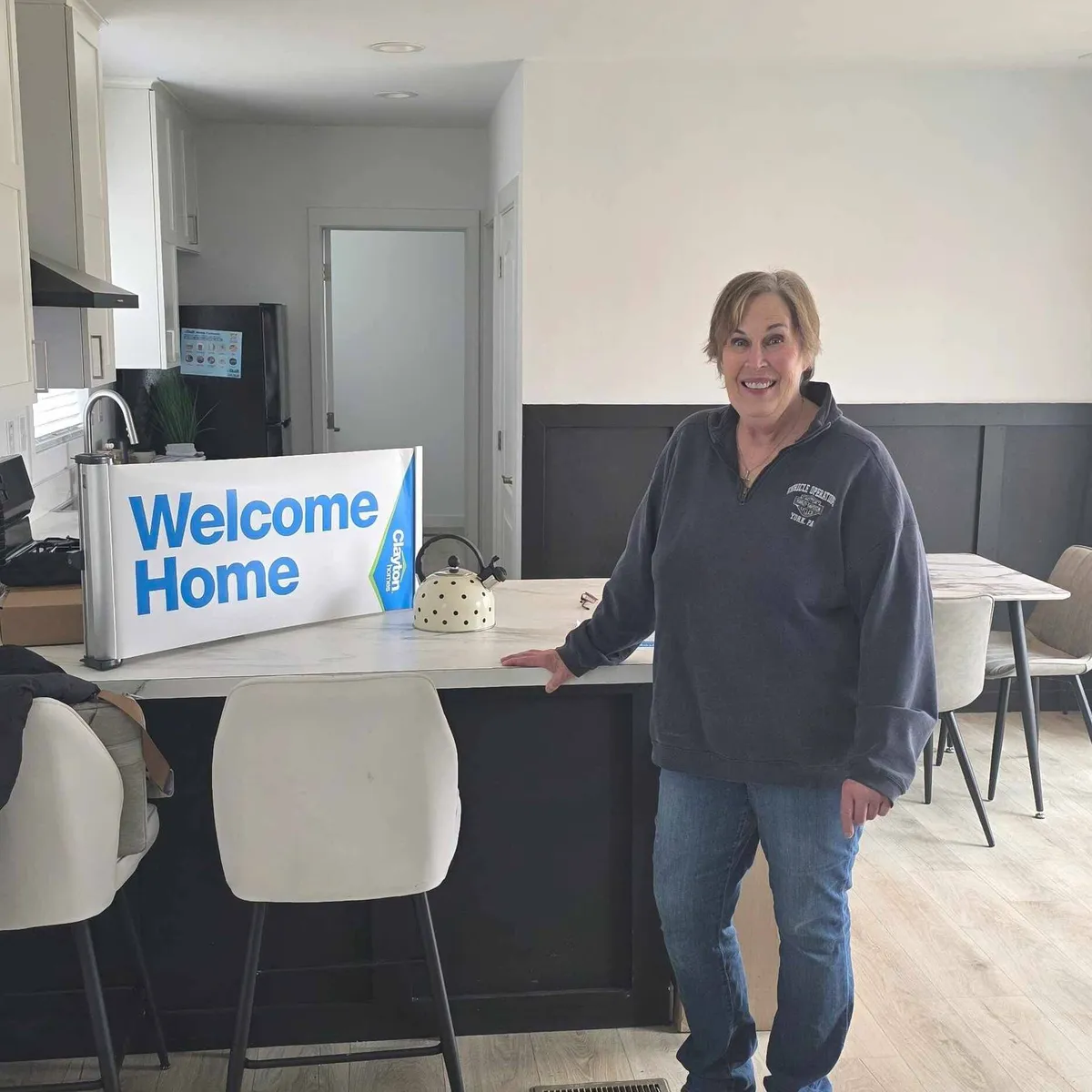 PATRICIA V. welcome home image