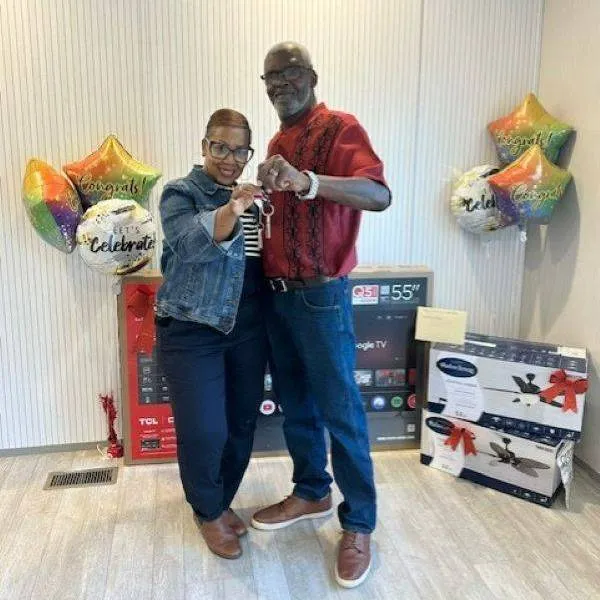 MALCOLM A. welcome home image