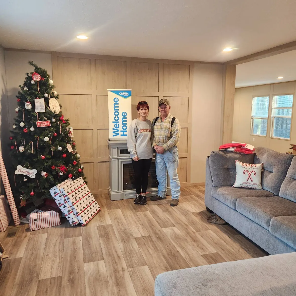 Ervin F. welcome home image