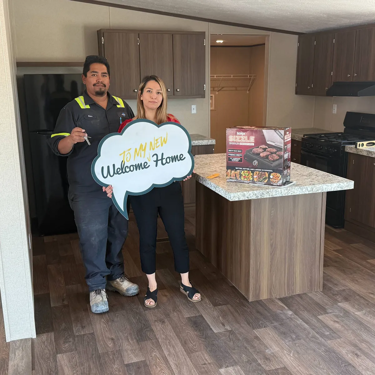 RUBEN M. welcome home image