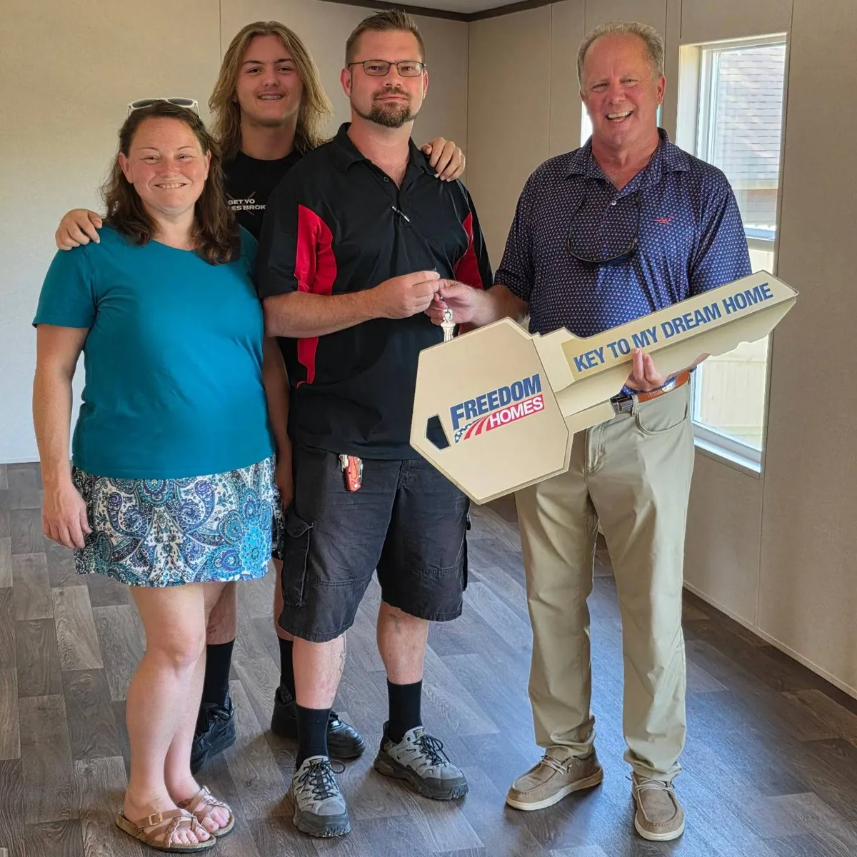 DAVID B. welcome home image