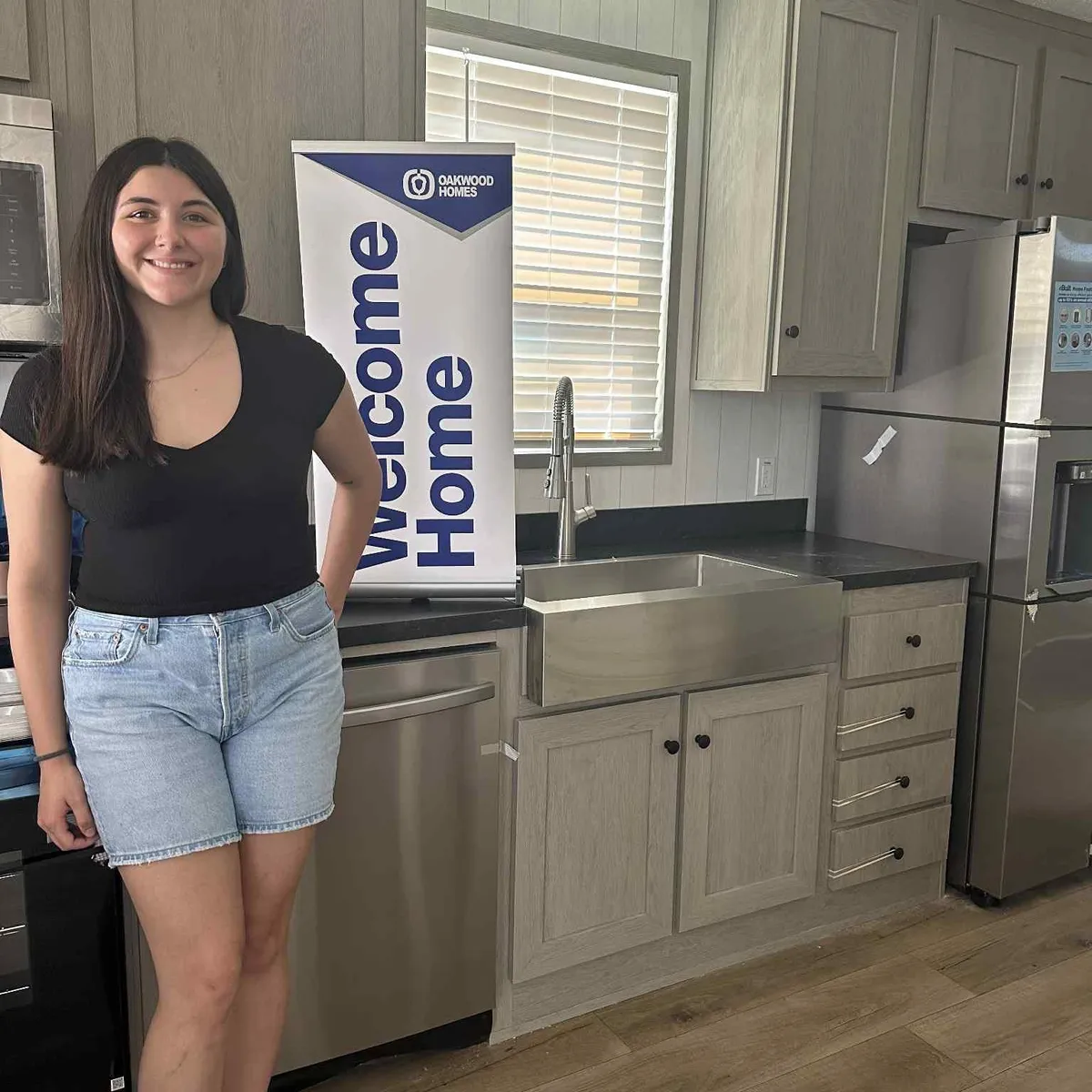 MCKAYLA R. welcome home image
