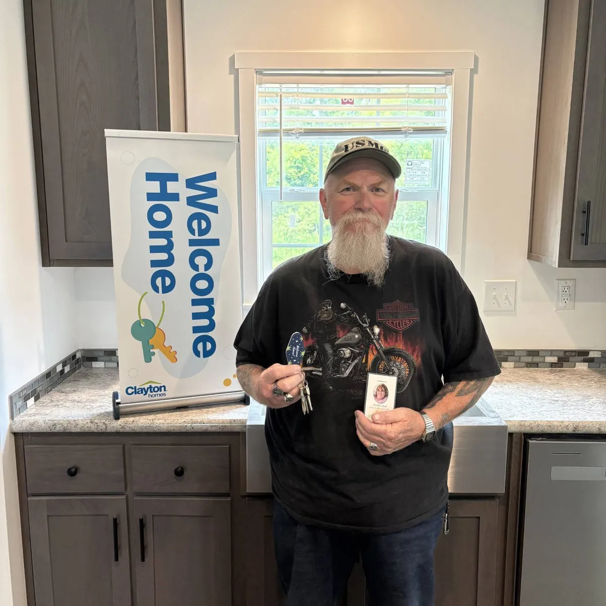Gregory G. welcome home image