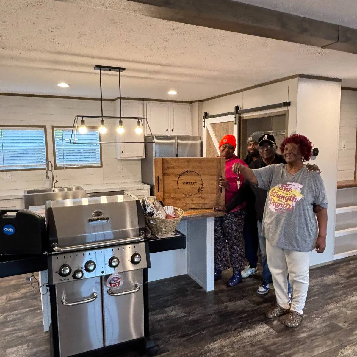 Charles S. welcome home image