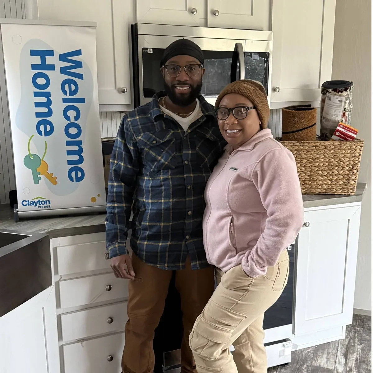 CALVIN W. welcome home image