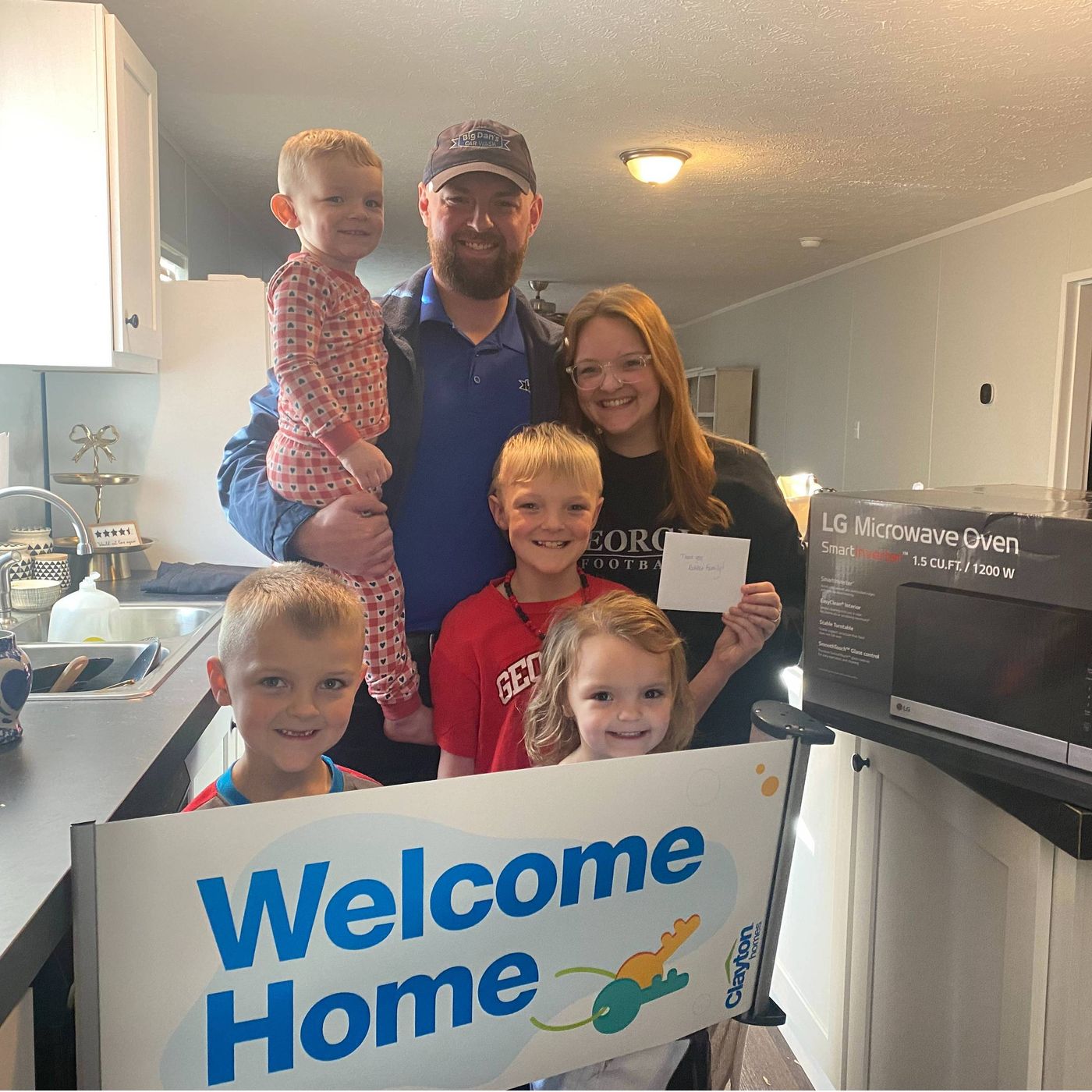 Tanner R. welcome home image