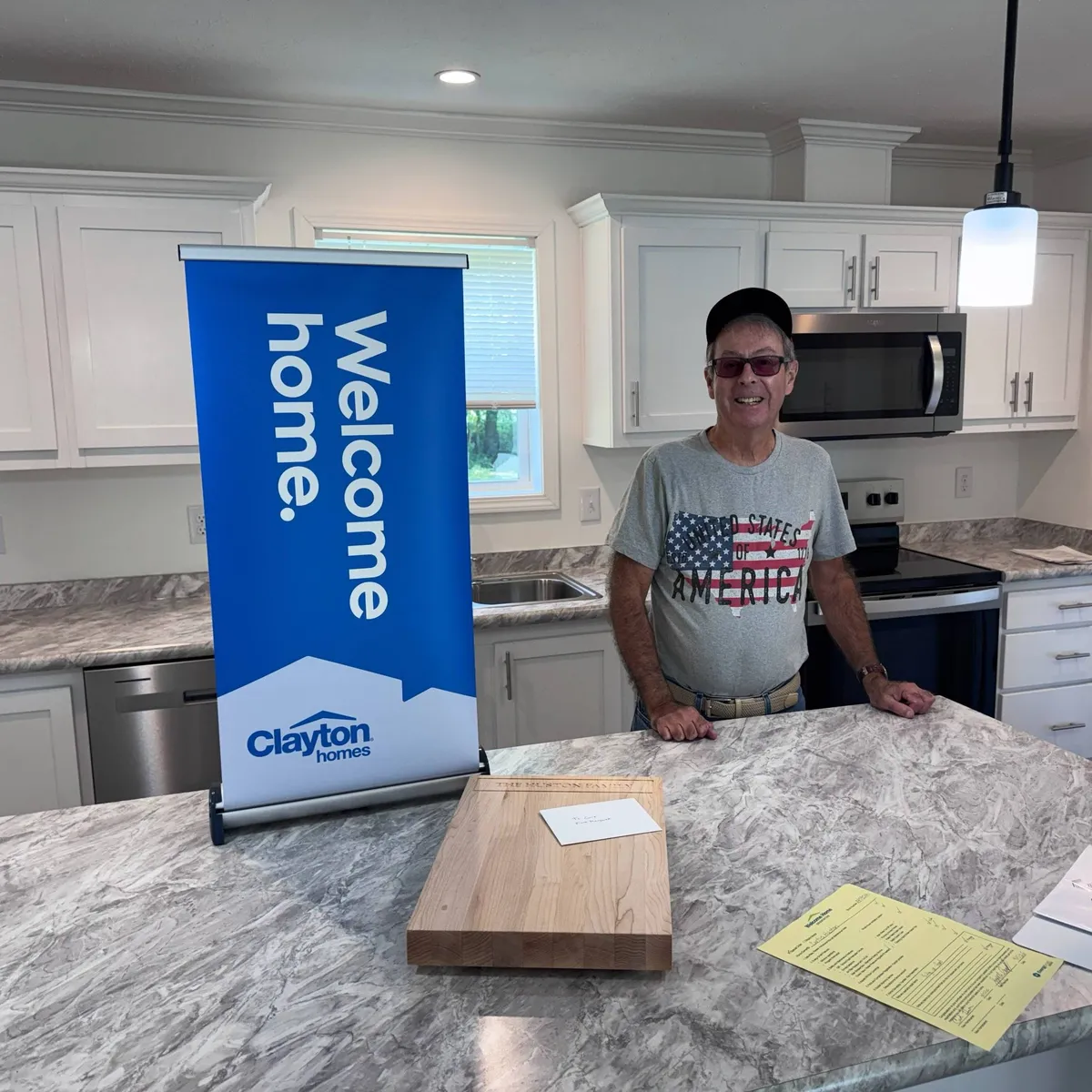 CURTIS H. welcome home image