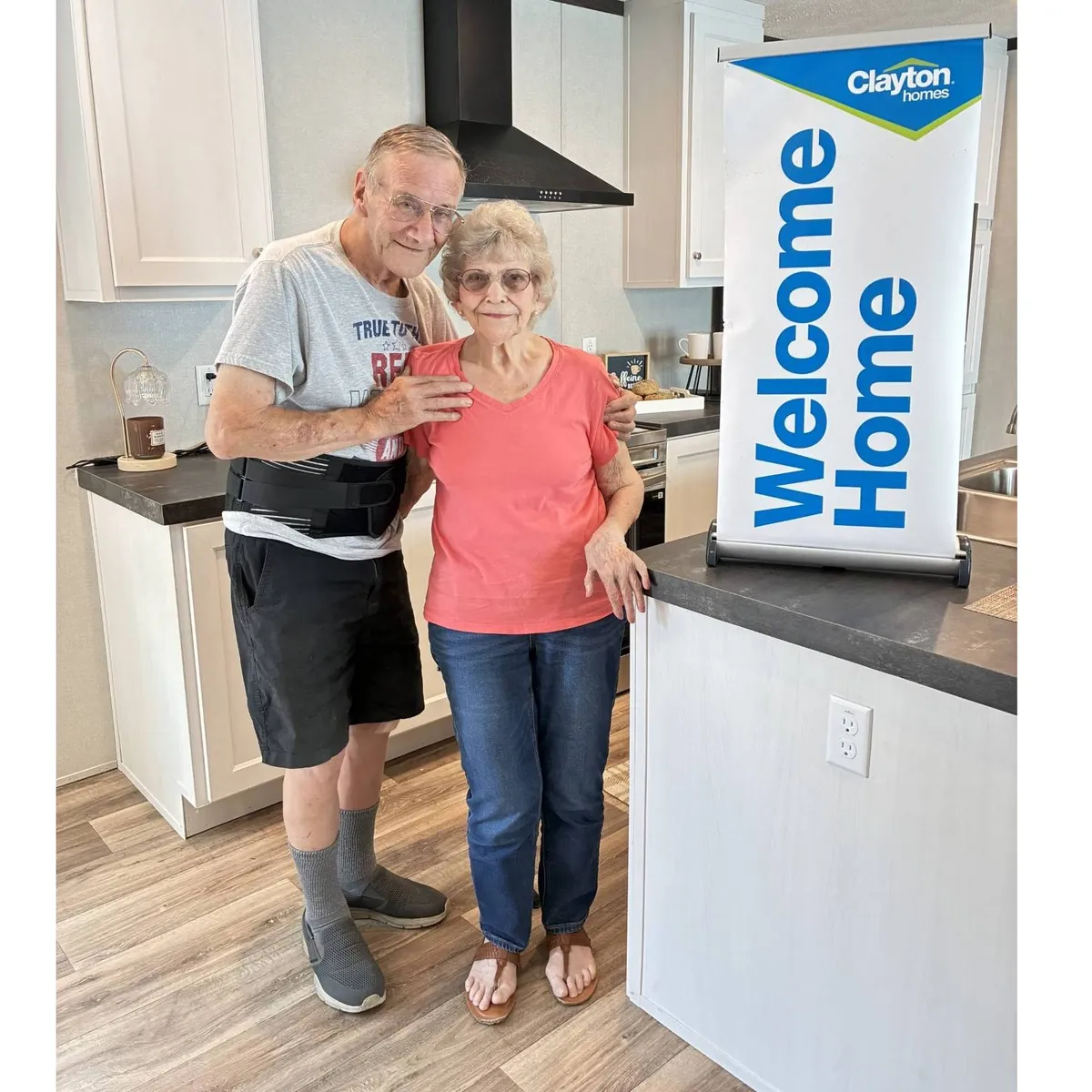 JAMES A. welcome home image