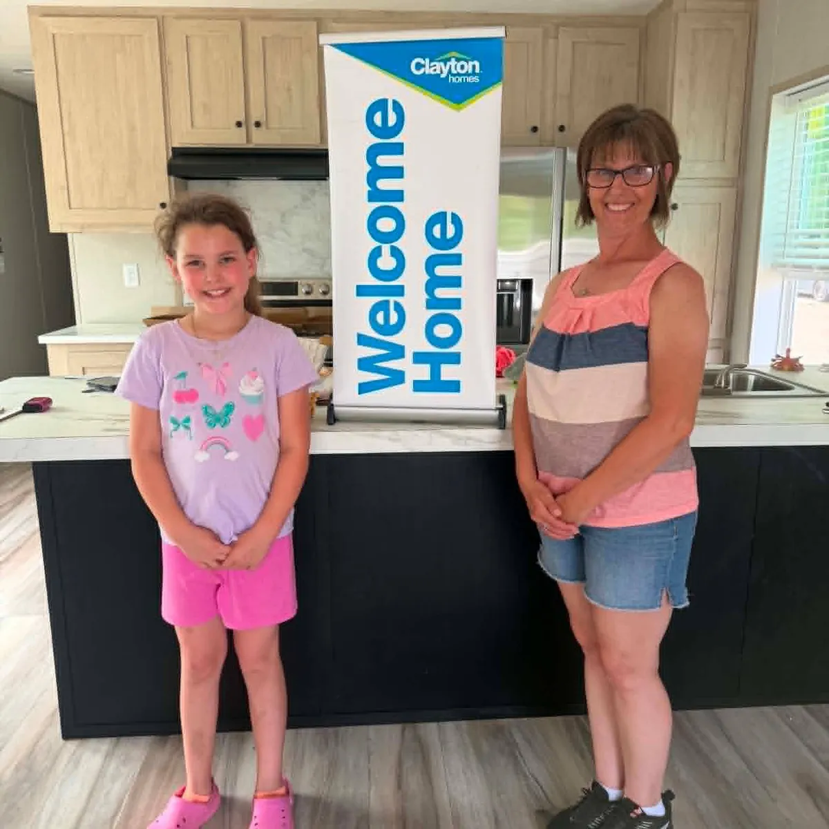 ANGELA D. welcome home image