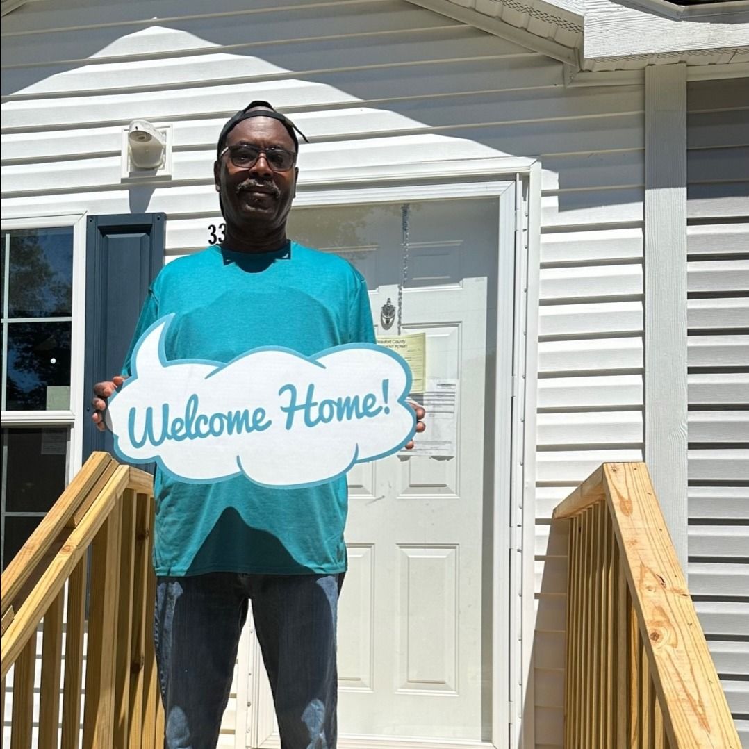 JAMES P. welcome home image
