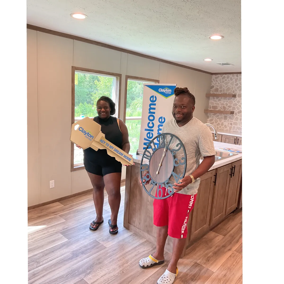 JAMES B. welcome home image