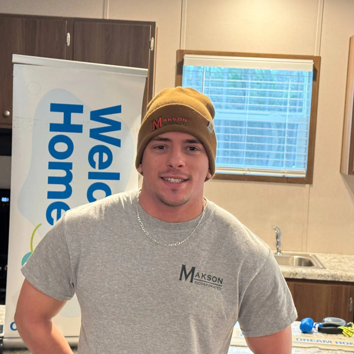 Caleb H. welcome home image