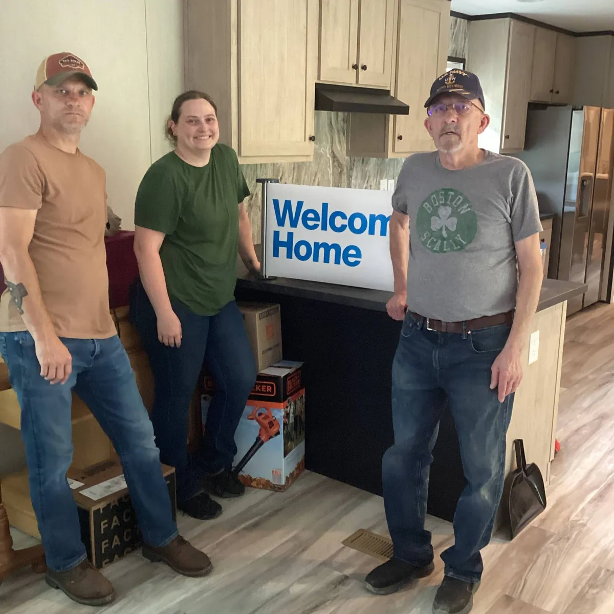 RICHARD W. welcome home image