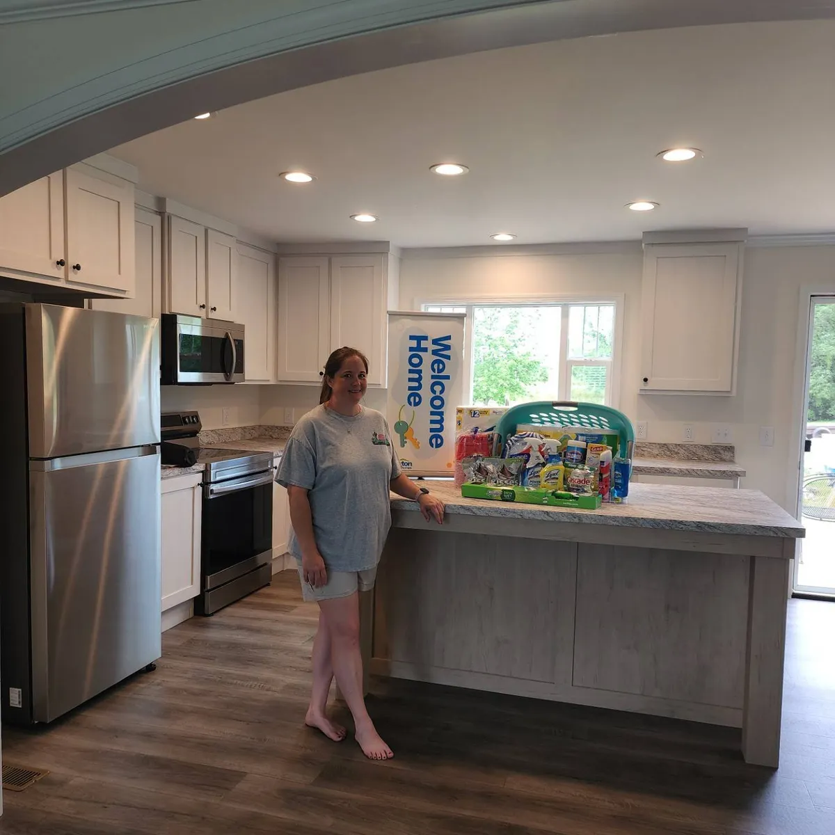 Tia W. welcome home image