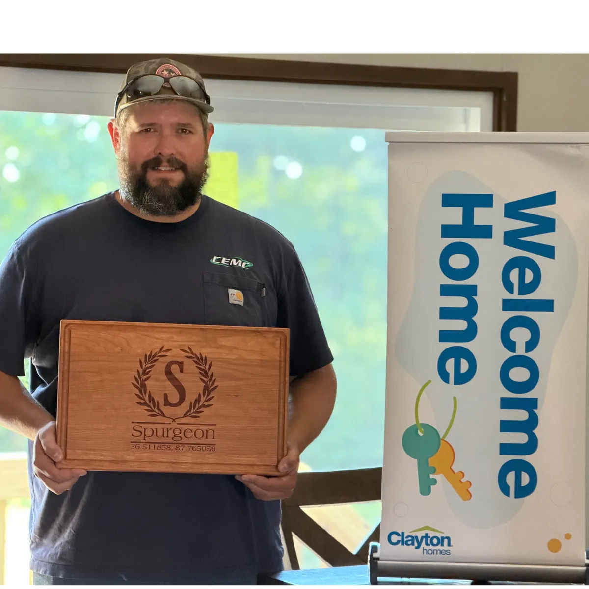 BYRON S. welcome home image