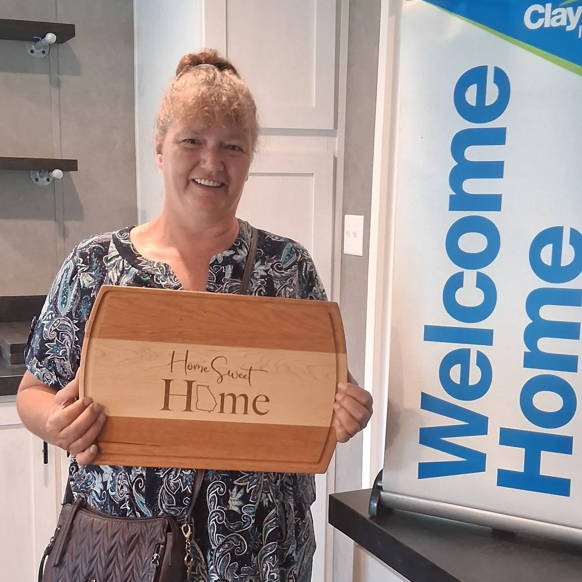 LINDA K. welcome home image