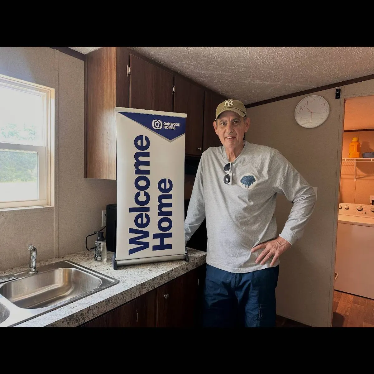 JOSEPH M. welcome home image