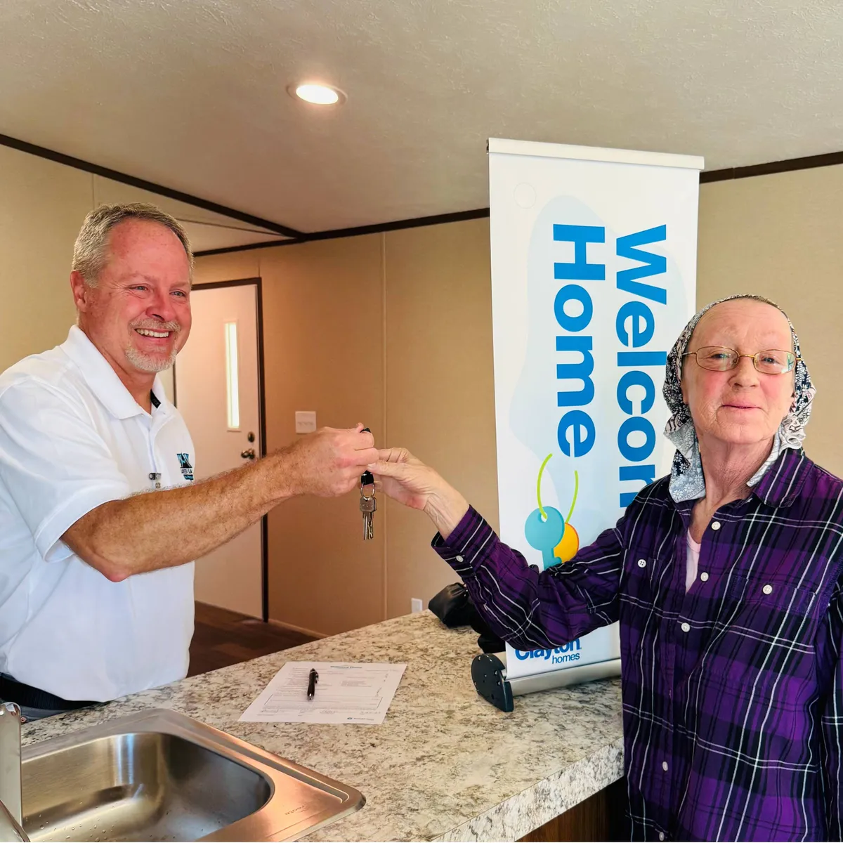 HARVEY F. welcome home image